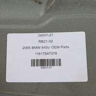 2004-2005 BMW 545i 645ci 4.4 Engine Cover OEM 11617547378
