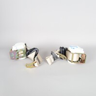 2004-2010 BMW 645ci 650ci M6 Convertible Rear Seat Belts Pair Beige OEM Used