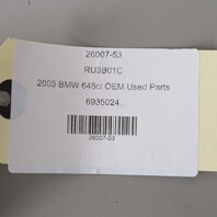 2005 BMW 645ci OEM Parts