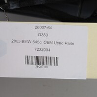 2011-2015 BMW X3 F25 Right Hatch Lift Support Strut 51247232004 OEM Used