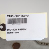1999-2001 Porsche 911 996 3.4 Left Muffler Support Bracket 99611122701 OEM