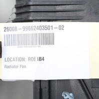 1997-2004 Porsche 911 996 Boxster 986 Radiator Fan 99662413500 OEM