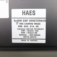 1999 2000 Porsche 911 996 Amp Amplifier HAES 99664531400 OEM
