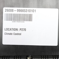 1997-1999 Porsche Boxster 986 Climate Temperature Control 99665310101 OEM