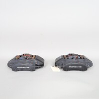 1999-2012 Porsche 911 996 Front Brake Calipers Brembo Set Pair Black OEM