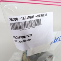 1999-2004 Porsche 911 996 Tail Light Brake Bulb Wire Harness 99663144600 OEM