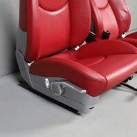 2005-2008 Porsche 911 997 Boxster Cayman 987 Sport Seats Carrera Red OEM