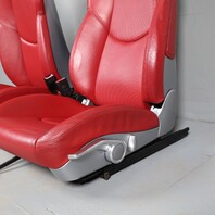2005-2008 Porsche 911 997 Boxster Cayman 987 Sport Seats Carrera Red OEM