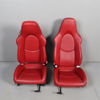 2005-2008 Porsche 911 997 Boxster Cayman 987 Sport Seats Carrera Red OEM