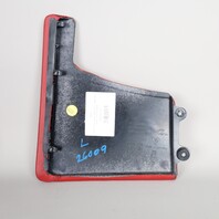 05-12 Porsche 911 Boxster Cayman Stereo Side Trim Set Leather Red OEM