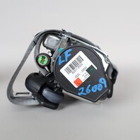 02-12 Porsche 986 987 Boxster Silver Seat Belts Pair OEM 98780303304 BLOWN