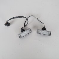 05-12 Porsche 911 Boxster Cayman License Plate Lights Wire Harness OEM