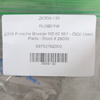 05-12 Porsche 911 Boxster Cayman License Plate Lights Wire Harness OEM