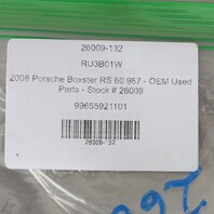 Porsche 911 Boxster Cayman Cayenne Hood Emblem Crest Badge OEM 99655921101 Gold