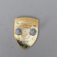 Porsche 911 Boxster Cayman Cayenne Hood Emblem Crest Badge OEM 99655921101 Gold