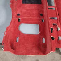 2005-2008 Porsche Boxster Cayman 987 Floor Carpet Black 98755101104 OEM