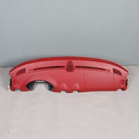 2005-2008 Porsche Boxster Cayman 987 Dash Dashboard Red Leather OEM