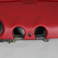 2005-2008 Porsche Boxster Cayman 987 Dash Dashboard Red Leather OEM