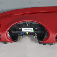 2005-2008 Porsche Boxster Cayman 987 Dash Dashboard Red Leather OEM