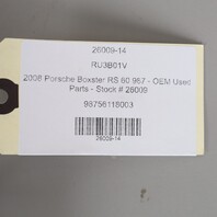 05-12 Porsche 987 Boxster Right Conv Top Transmission Gearbox OEM 98756118003