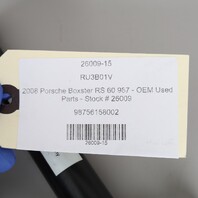 06-12 Porsche 987 Boxster Right Conv Top Pivot Arm Push Rod OEM 98756127802