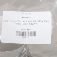 2005-2012 Porsche Boxster Cayman 987 Dashboard Trim Molding Galvano OEM