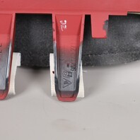 2005-2012 Porsche Boxster Cayman 987 Steering Column Cover Bridge Red OEM