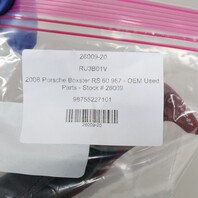 2005-2012 Porsche Boxster Cayman 987 Steering Column Cover Bridge Red OEM