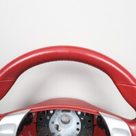 06-09 Porsche 911 997 Boxster Cayman 987 Sport Steering Wheel Carrera Red OEM