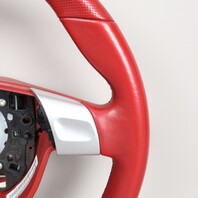 06-09 Porsche 911 997 Boxster Cayman 987 Sport Steering Wheel Carrera Red OEM
