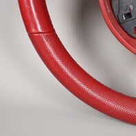 06-09 Porsche 911 997 Boxster Cayman 987 Sport Steering Wheel Carrera Red OEM