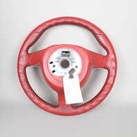 06-09 Porsche 911 997 Boxster Cayman 987 Sport Steering Wheel Carrera Red OEM