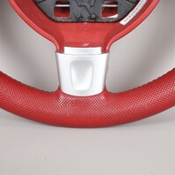 06-09 Porsche 911 997 Boxster Cayman 987 Sport Steering Wheel Carrera Red OEM