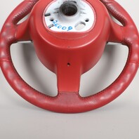 06-09 Porsche 911 997 Boxster Cayman 987 Sport Steering Wheel Carrera Red OEM