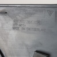 05-12 Porsche 911 Boxster Cayman 997 Left Windshield Cowl Cover 99757236107 OEM