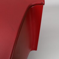 2005-2012 Porsche 911 Boxster Cayman Left Dash Knee Pad Leather Red OEM
