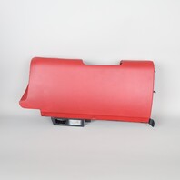 2005-2012 Porsche 911 Boxster Cayman Left Dash Knee Pad Leather Red OEM