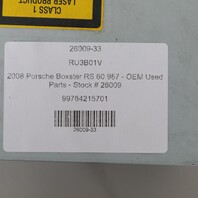 2005-2009 Porsche 911 Boxster Cayman Navigation GPS DVD Drive OEM 99764215701