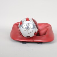 2008 Porsche Boxster RS60 987 6 Speed Shift Knob Carrera Red 99742498100 Used