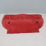 2005-2012 Porsche Boxster 987 Rear Deck Cargo Shelf Carpet Red OEM
