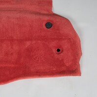 2005-2012 Porsche Boxster 987 Rear Deck Cargo Shelf Carpet Red OEM