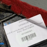 2008 Porsche Boxster RS 60 987 - OEM Parts - Stock # 26009