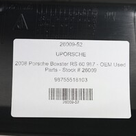 2005-2012 Porsche Boxster Left Windshield A Pillar Trim 98755518105 OEM