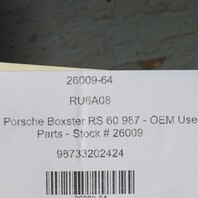 2005-2008 Porsche Boxster Cayman Right Axle Shaft CV Joint 98733202424 OEM Used