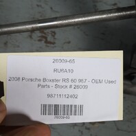 2005-2008 Porsche Boxster Cayman 6 Speed Exhaust Muffler Bracket Mount OEM Used