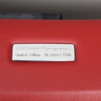 2008-2012 Porsche 911 997 Boxster Cayman 987 Glove Box Leather Red OEM