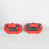 2000-2012 Porsche Boxster Cayman Rear Brake Calipers Brembo Pair Red OEM