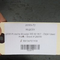 2005-2012 Porsche 911 997 Boxster Cayman 987 Power Steering Gear Rack OEM Used