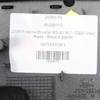 2005-2008 Porsche 911 Boxster Cayman Console Storage Box Cubby OEM