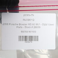 2005- 2012 Porsche 911 Boxster Cayman Foot Rest Dead Pedal 99755161100 OEM